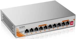 Farsiglink 8 Port PoE Switch with 2 Uplink, 8 Ports PoE@120W Network Switch Farsiglink 8 Port PoE Switch with 2 Uplink, 8 Ports PoE@120W Network Switch