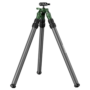 Manbily QM-2836 Shooting Tripod, Inverted Hunting Carbon Fiber Tripod with 45mm Ball Head and Picatinny to Arca Swiss Adapters, 36mm Thick Tubes, Max Load 55lbs Green Manbily QM-2836 Shooting Tripod, Inverted Hunting Carbon Fiber Tripod with 45mm Ball Head and Picatinny to Arca Swiss Adapters, 36mm Thick Tubes, Max Load 55lbs Green