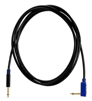 VOX VGS-30 Rock Guitar/Bass Guitar Cable - 10ft. 1/4" Straight/Angled TS, Black VOX VGS-30 Rock Guitar/Bass Guitar Cable - 10ft. 1/4" Straight/Angled TS, Black