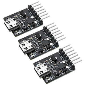 CH9102F Downloader for ESP32 Development Board, 7Pin Type-C Port, with Auto-Burn Circuit CH9102F Downloader for ESP32 Development Board, 7Pin Type-C Port, with Auto-Burn Circuit