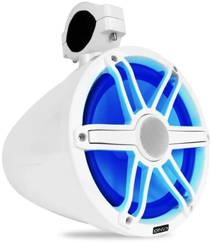 NVX 8" Marine Tower Speaker (White, Sold Individually) NVX 8" Marine Tower Speaker (White, Sold Individually)