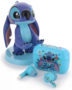 Buds Pro Stitch Wireless Bluetooth EarBuds & Phone Holder - Lilo & Stitch In Ear Headphones with Microphone, 28+ Hours Playtime, Active Noise Cancelling Wireless Earbuds, IPX4 Rating & C Buds Pro Stitch Wireless Bluetooth EarBuds & Phone Holder - Lilo & Stitch In Ear Headphones with Microphone, 28+ Hours Playtime, Active Noise Cancelling Wireless Earbuds, IPX4 Rating & C