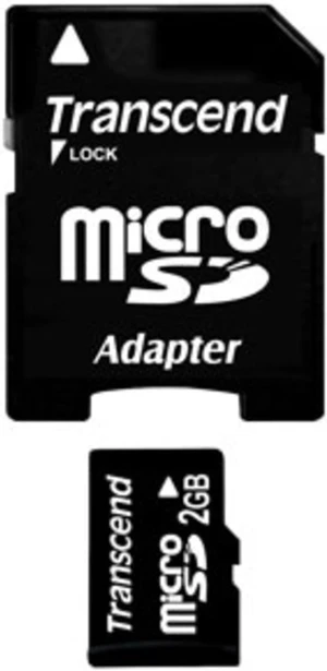 Transcend 2 GB MicroSD Flash Memory Card TS2GUSD Transcend 2 GB MicroSD Flash Memory Card TS2GUSD