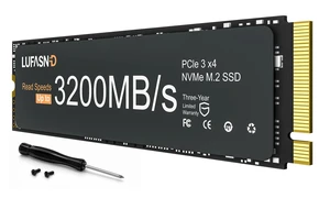 Lufasnd 256GB M.2 NVMe SSD 2280, PCIe Gen3 x4 Internal Solid State Drive, Up to 3200MB/s, 3D NAND TLC with SLC Cache, High-Speed Storage Upgrade for Laptop & Desktop PC Lufasnd 256GB M.2 NVMe SSD 2280, PCIe Gen3 x4 Internal Solid State Drive, Up to 3200MB/s, 3D NAND TLC with SLC Cache, High-Speed Storage Upgrade for Laptop & Desktop PC