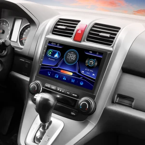 Car Radio Stereo for Honda CRV 2007 2008 2009 2010 2011, Support Wireless Carplay/Android Auto/Mirrorlink, 9 Inch QLED Touchscreen with Bluetooth,FM Radio Car Radio Stereo for Honda CRV 2007 2008 2009 2010 2011, Support Wireless Carplay/Android Auto/Mirrorlink, 9 Inch QLED Touchscreen with Bluetooth,FM Radio