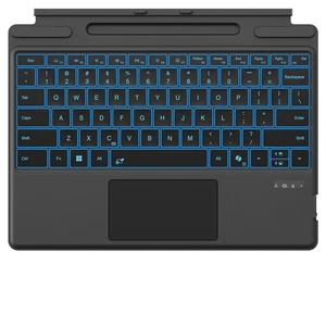 Surface Pro 11/10/9/8 Keyboard, Bluetooth Backlit Type Cover With Trackpad Surface Pro 11/10/9/8 Keyboard, Bluetooth Backlit Type Cover With Trackpad