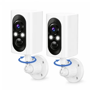 Geekee 355 Pan Rotate Cameras 2 Pack, Security Cameras Wireless Outdoor Geekee 355 Pan Rotate Cameras 2 Pack, Security Cameras Wireless Outdoor