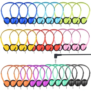 CNSZSLZ Kids Headphones Bulk 30 Pack for Classroom Students,Wired On Ear CNSZSLZ Kids Headphones Bulk 30 Pack for Classroom Students,Wired On Ear