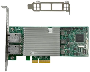 SXTAIGOOD AOC-STGS-i2T X550-T2 Dual Port RJ45 NIC 10GbE Ethernet Adapter SXTAIGOOD AOC-STGS-i2T X550-T2 Dual Port RJ45 NIC 10GbE Ethernet Adapter
