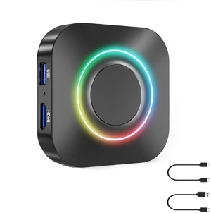 LAMVOSE Wireless CarPlay Adapter Magic Box Upgraded CarPlay & Android Auto LAMVOSE Wireless CarPlay Adapter Magic Box Upgraded CarPlay & Android Auto