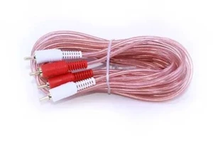 Crux ^^ RCA-17FT ^^ Male to Male RCA 15 feet Length (17 Feet) Crux ^^ RCA-17FT ^^ Male to Male RCA 15 feet Length (17 Feet)