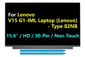 JHK JIEHONGKE LCD Screen for V15 G1-IML Laptop (Lenovo) - Type 82NB JHK JIEHONGKE LCD Screen for V15 G1-IML Laptop (Lenovo) - Type 82NB