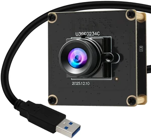 ELP High Speed 200FPS Global Shutter USB3.0 Camera Module Wide Angle 100 Webcam Board for Computer Mini UVC USB3.0/2.0 PC Camera Fast Frame 1200P 120fps Lightburn Cameras for Laser AR0234 Webcamera ELP High Speed 200FPS Global Shutter USB3.0 Camera Module Wide Angle 100 Webcam Board for Computer Mini UVC USB3.0/2.0 PC Camera Fast Frame 1200P 120fps Lightburn Cameras for Laser AR0234 Webcamera