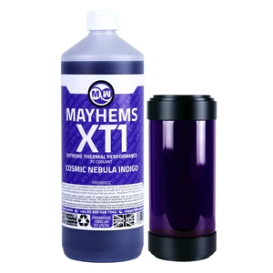 Mayhems - XT1 Premixed PC Coolant - Computer Water Cooling Fluid - Liquid Cooling, Thermal Performance Series, 1 Litre, Cosmic Nebula Indigo Mayhems - XT1 Premixed PC Coolant - Computer Water Cooling Fluid - Liquid Cooling, Thermal Performance Series, 1 Litre, Cosmic Nebula Indigo