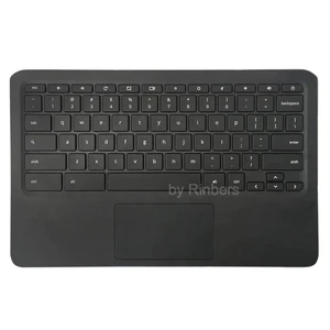 Rinbers Laptop Palmrest Upper Case Top Cover with Keyboard and Touchpad Assembly Replacement Part for HP Chromebook 11 G6 EE TPN-Q203 L14921-001 L14922-001 L92334-001 L52192-001 Rinbers Laptop Palmrest Upper Case Top Cover with Keyboard and Touchpad Assembly Replacement Part for HP Chromebook 11 G6 EE TPN-Q203 L14921-001 L14922-001 L92334-001 L52192-001