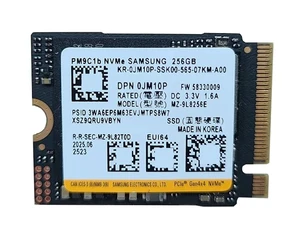Samsung PM9C1b 256GB NVMe SSD, M.2 2230 PCIe Gen4 x4, M-Key(OEM New) Samsung PM9C1b 256GB NVMe SSD, M.2 2230 PCIe Gen4 x4, M-Key(OEM New)