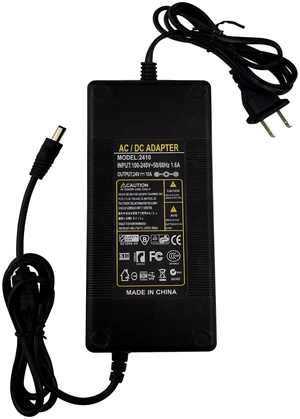 24V AC/DC Adapter, AC 100-240V to DC 24V 10A Power Supply Adapter Converter 24V AC/DC Adapter, AC 100-240V to DC 24V 10A Power Supply Adapter Converter