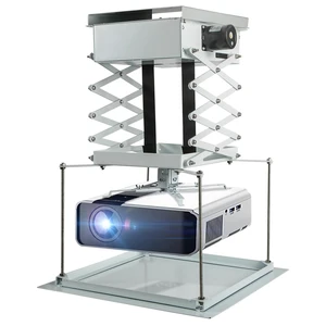 CGOLDENWALL 1m Hidden Projector Lift Motorized Projector Mount Ceiling Mount, 44lbs Capacity, 18.9"*18.9" Baseplate Customizable, Auto-sync with Projectors (Running Distance: 100cm/39.37") CGOLDENWALL 1m Hidden Projector Lift Motorized Projector Mount Ceiling Mount, 44lbs Capacity, 18.9"*18.9" Baseplate Customizable, Auto-sync with Projectors (Running Distance: 100cm/39.37")