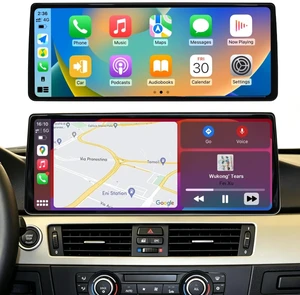 12.3" Ultra-Thin Touchscreen with Apple CarPlay for BMW 3 Series E90/E91 2009-2012 with CIC System, Car Stereo Multimedia Radio Receiver, Support Wireless Carplay Android Auto Bluetooth Mirro 12.3" Ultra-Thin Touchscreen with Apple CarPlay for BMW 3 Series E90/E91 2009-2012 with CIC System, Car Stereo Multimedia Radio Receiver, Support Wireless Carplay Android Auto Bluetooth Mirro