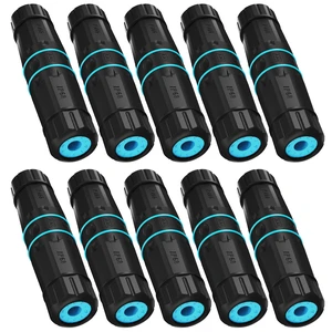 IP68 Waterproof RJ45 Coupler,10 Pack Shielded CAT6/CAT5E/CAT5 Female to Female Ethernet Coupler Connector,PA66 Nylon for Outdoor Network Extender/LAN Cables/ PoE Camera /CCTV/ Bullet Cam Surveillance IP68 Waterproof RJ45 Coupler,10 Pack Shielded CAT6/CAT5E/CAT5 Female to Female Ethernet Coupler Connector,PA66 Nylon for Outdoor Network Extender/LAN Cables/ PoE Camera /CCTV/ Bullet Cam Surveillance