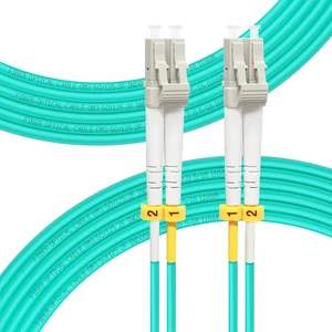 FLYPROFiber- LC to LC Fiber Patch Cable OM3 Multimode 8M/26ft 4 Pack FLYPROFiber- LC to LC Fiber Patch Cable OM3 Multimode 8M/26ft 4 Pack