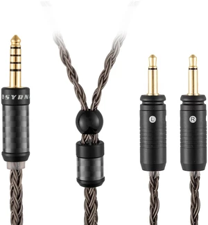 SYRNARN 4.4mm Balanced Cable Compatible with Focal Clear MG, Stellia, Celestee, Elear, Elegia, Elex, Radiance Headphone for Focal Cable 16 Core Replacement Upgrade (with 4.4mm Balanced, 2Meters 6.5Ft) SYRNARN 4.4mm Balanced Cable Compatible with Focal Clear MG, Stellia, Celestee, Elear, Elegia, Elex, Radiance Headphone for Focal Cable 16 Core Replacement Upgrade (with 4.4mm Balanced, 2Meters 6.5Ft)