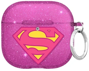 VELVET CAVIAR for AirPods 5 / AirPods 4 Case (2026/2024) - Cute Protective Hard Cover with Keychain - Supergirl Purple Stardust Glitter VELVET CAVIAR for AirPods 5 / AirPods 4 Case (2026/2024) - Cute Protective Hard Cover with Keychain - Supergirl Purple Stardust Glitter