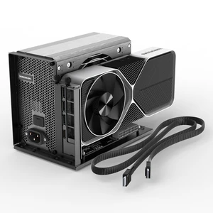 OCuLink eGPU Dock, PCIe 4.0 x4 64Gbps 39.4 in SFF-8611 Cable SFF-8612 8311 PCIe x16 OCuLink eGPU External GPU Enclosure, External GPU Dock for Laptop Mini PC External Graphics Card OCuLink eGPU Dock, PCIe 4.0 x4 64Gbps 39.4 in SFF-8611 Cable SFF-8612 8311 PCIe x16 OCuLink eGPU External GPU Enclosure, External GPU Dock for Laptop Mini PC External Graphics Card