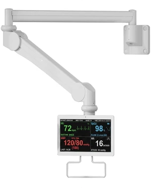 Mount Plus MED12-1H Medical Grade Monitor Wall Mount ^^ Long Arm Extension to 44.8" ^^ Support Medical Monitor with Foldable Design ^^ for Assisted Living Centers, Home Healthcare Mount Plus MED12-1H Medical Grade Monitor Wall Mount ^^ Long Arm Extension to 44.8" ^^ Support Medical Monitor with Foldable Design ^^ for Assisted Living Centers, Home Healthcare
