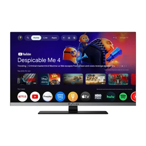 SYLVOX 24'' Smart RV TV, 12V/24V Google TV with Built-in DVD Player SYLVOX 24'' Smart RV TV, 12V/24V Google TV with Built-in DVD Player