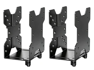 suptek Thin Client Mount Bracket Adjustable Mini PC Mount Bracket,CPU VESA Under Desk and Monitor Arm Computer Holder, Black, 2 Pack suptek Thin Client Mount Bracket Adjustable Mini PC Mount Bracket,CPU VESA Under Desk and Monitor Arm Computer Holder, Black, 2 Pack