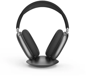ELECOGO All-Aluminum Headphone Stand for AirPods Max, Full CNC-Machined Metal Base with Soft Silicone Contact Pad, Futuristic Ring Design, Stable Desktop Display Dock (Gray) ELECOGO All-Aluminum Headphone Stand for AirPods Max, Full CNC-Machined Metal Base with Soft Silicone Contact Pad, Futuristic Ring Design, Stable Desktop Display Dock (Gray)