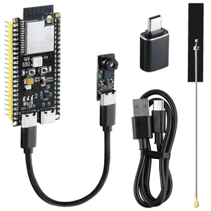 ESP32 S3 Development Board with External Antenna and 1MP USB Camera Module, 240MHz Dual-Core Processor N16R8 Module with 720P Webcam 65FOV, Compatible with Arduino IDE Windows 10/11 Android ESP32 S3 Development Board with External Antenna and 1MP USB Camera Module, 240MHz Dual-Core Processor N16R8 Module with 720P Webcam 65FOV, Compatible with Arduino IDE Windows 10/11 Android