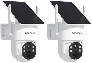 Security Cameras Wireless Outdoor, 4MP Solar-Powered Home Security Cameras Security Cameras Wireless Outdoor, 4MP Solar-Powered Home Security Cameras