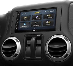 Stinger 6.8" Wireless Apple CarPlay Radio for Jeep Wrangler JK (2007-18) Stinger 6.8" Wireless Apple CarPlay Radio for Jeep Wrangler JK (2007-18)