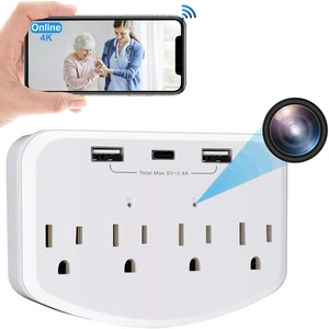MINICATCHER HD 1080P Wireless Dome Wall Outlet Camera, Mini Nanny Cam, WiFi Indoor Surveillance System with Motion Detector, Remote Monitoring for Baby, Pet, Home and Office Security MINICATCHER HD 1080P Wireless Dome Wall Outlet Camera, Mini Nanny Cam, WiFi Indoor Surveillance System with Motion Detector, Remote Monitoring for Baby, Pet, Home and Office Security