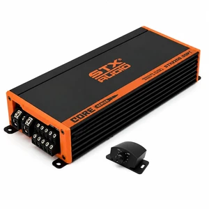 STX Audio STX2200.5DBT 5 Channel Class D Car Amplifier - 2200W Max Power, Bluetooth Streaming, 130W x 4 + 330W RMS @ 2 Ohms, Full Range MOSFET Design STX Audio STX2200.5DBT 5 Channel Class D Car Amplifier - 2200W Max Power, Bluetooth Streaming, 130W x 4 + 330W RMS @ 2 Ohms, Full Range MOSFET Design