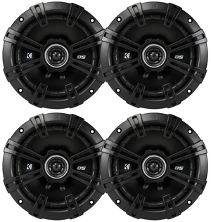 KICKER 6.5" 240 Watt Peak Power 2-Way 4-Ohm Coaxial Car Audio Speakers (Qty 4) KICKER 6.5" 240 Watt Peak Power 2-Way 4-Ohm Coaxial Car Audio Speakers (Qty 4)