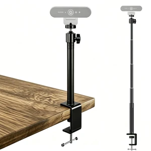 Khazylorr Webcam Mount, 31 Inch Adjustable Webcam Stand Camera Desk Mount Khazylorr Webcam Mount, 31 Inch Adjustable Webcam Stand Camera Desk Mount