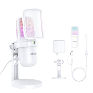 Ko-Star USB Condenser Microphone, Gaming Streaming Mic for PC & Podcast Ko-Star USB Condenser Microphone, Gaming Streaming Mic for PC & Podcast