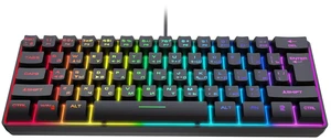 PUSOKEI 60% Mechanical Gaming Keyboard, 61 Keys Mini USB Wired Keyboard with RGB Backlit, Hot Swappable, Full Keys No Conflict, Russian English Dual Language for PC (Black) PUSOKEI 60% Mechanical Gaming Keyboard, 61 Keys Mini USB Wired Keyboard with RGB Backlit, Hot Swappable, Full Keys No Conflict, Russian English Dual Language for PC (Black)