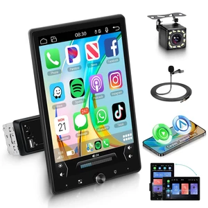 Orderich Single Din Car Stereo with Wireless A-pple Carplay Android Auto, 10.4" IPS Adjustable Screen Angle Car Radio 1 Din with Backup Camera Car Audio Receiver Mirror Link Bluetooth FM EQ SWC Orderich Single Din Car Stereo with Wireless A-pple Carplay Android Auto, 10.4" IPS Adjustable Screen Angle Car Radio 1 Din with Backup Camera Car Audio Receiver Mirror Link Bluetooth FM EQ SWC
