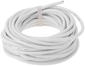 HEROFFIX Electrical Ground Wire Automotive Power Wire 33FT White TC 1 Pcs 18Gauge 4 Conductor Fully Insulated& Soft Touch Jacket Universal HEROFFIX Electrical Ground Wire Automotive Power Wire 33FT White TC 1 Pcs 18Gauge 4 Conductor Fully Insulated& Soft Touch Jacket Universal