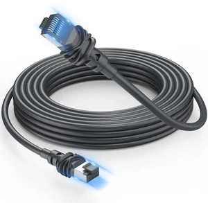 Daqa 32ft Starlink Cable for Gen 3 32ft/50ft/75ft/100ft/150ft, Waterproof Outdoor Starlink Network Cable for Stable RJ45 Connection, Compatible with Starlink GEN 3 Router and Dish Daqa 32ft Starlink Cable for Gen 3 32ft/50ft/75ft/100ft/150ft, Waterproof Outdoor Starlink Network Cable for Stable RJ45 Connection, Compatible with Starlink GEN 3 Router and Dish