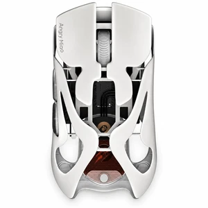 AngryMiao AM Infinity Mouse .97 Wireless White Gaming Mouse 47g Ultra-Light AngryMiao AM Infinity Mouse .97 Wireless White Gaming Mouse 47g Ultra-Light
