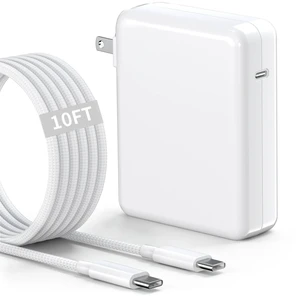 Mac Book Pro Charger, 140W USB C Power Adapter, 10FT USB C to USB-C Cable Mac Book Pro Charger, 140W USB C Power Adapter, 10FT USB C to USB-C Cable