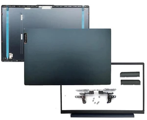New Replacement LCD Back Cover Front Bezel Hinges Hinge Caps with 6 Screws for Lenovo IdeaPad 5 15IIL05 15ITL05 15ARE05 81YK 81YQ 5CB0Z31048 5B30S18942 5H50S28942 5CB0X56071 5S10S35085 (Blue) New Replacement LCD Back Cover Front Bezel Hinges Hinge Caps with 6 Screws for Lenovo IdeaPad 5 15IIL05 15ITL05 15ARE05 81YK 81YQ 5CB0Z31048 5B30S18942 5H50S28942 5CB0X56071 5S10S35085 (Blue)