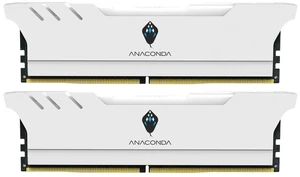 ANACOMDA DDR5 RGB Gaming DRAM 32GB (2x16GB) 6000MHz CL36, Intel XMP 3.0 & AMD EXPO Ready, Overclocking Desktop Memory with Heatsink, 288-Pin UDIMM, G5 Series, Made in Taiwan ANACOMDA DDR5 RGB Gaming DRAM 32GB (2x16GB) 6000MHz CL36, Intel XMP 3.0 & AMD EXPO Ready, Overclocking Desktop Memory with Heatsink, 288-Pin UDIMM, G5 Series, Made in Taiwan