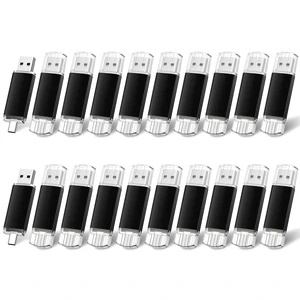 16GB 20 Pack USB C Flash Drive, AreTop Dual Drive Type-C 2-in-1 Thumb Drive 16GB 20 Pack USB C Flash Drive, AreTop Dual Drive Type-C 2-in-1 Thumb Drive