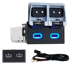 90W Dual USB C Port for FJ Cruiser Accessories Toyota Tacoma 4Runner Tundra 90W Dual USB C Port for FJ Cruiser Accessories Toyota Tacoma 4Runner Tundra